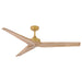 Myhouse Lighting Hinkley - 903760FHB-NDD - 60" Smart Fan - Chisel - Heritage Brass