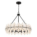 Myhouse Lighting Quoizel - ABI2828MBK - Six Light Pendant - Abigail - Matte Black