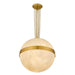 Myhouse Lighting Quoizel - AMT1816BRG - Three Light Pendant - Amato - Brushed Gold
