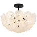 Myhouse Lighting Quoizel - AUD1718MBK - Four Light Semi-Flush Mount - Audrey - Matte Black