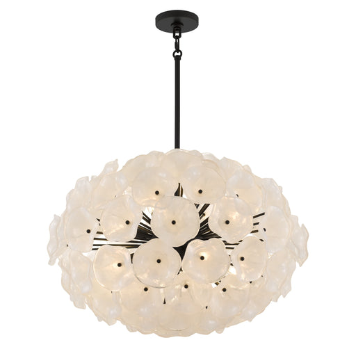 Myhouse Lighting Quoizel - AUD2828MBK - Eight Light Pendant - Audrey - Matte Black
