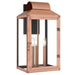 Myhouse Lighting Quoizel - BER8410AC - Three Light Outdoor Wall Lantern - Beryn - Aged Copper