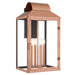Myhouse Lighting Quoizel - BER8412AC - Four Light Outdoor Wall Lantern - Beryn - Aged Copper