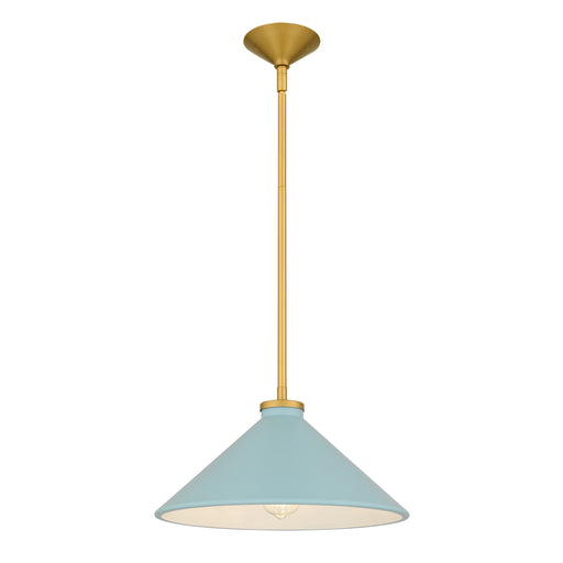 Myhouse Lighting Quoizel - BRADB1814BRG - One Light Pendant - Bradbury - Brushed Gold