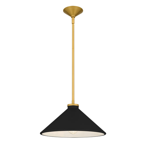 Myhouse Lighting Quoizel - BRADK1814BRG - One Light Pendant - Bradbury - Brushed Gold