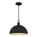 Myhouse Lighting Quoizel - BRAY1814MBK - Four Light Pendant - Braylon - Matte Black