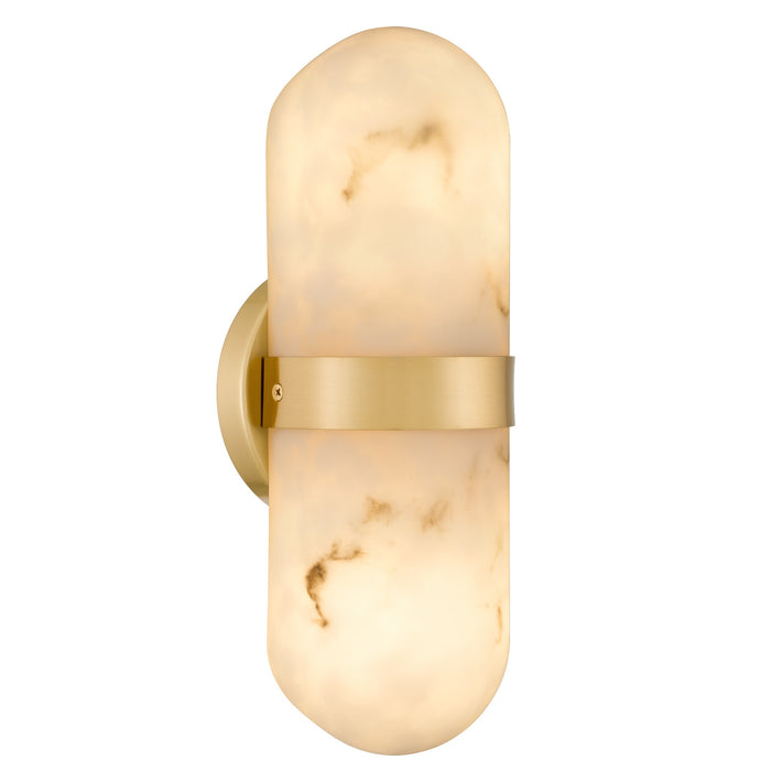 Myhouse Lighting Quoizel - BREE8704BRG - Two Light Wall Sconce - Bree - Brushed Gold