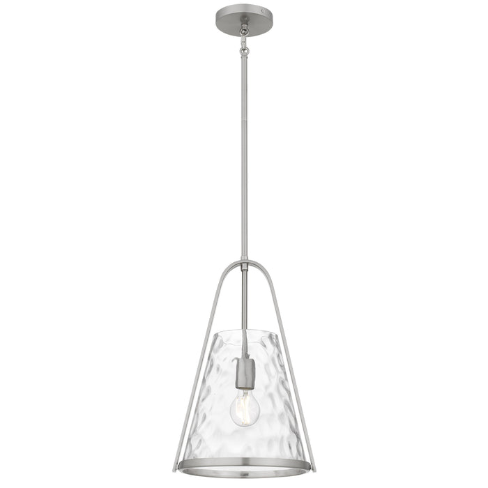 Myhouse Lighting Quoizel - BRIL1511BN - One Light Mini Pendant - Briley - Brushed Nickel