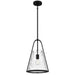 Myhouse Lighting Quoizel - BRIL1511MBK - One Light Mini Pendant - Briley - Matte Black