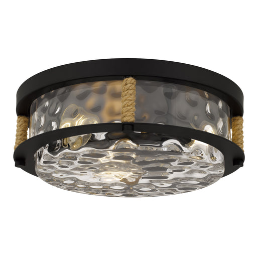 Myhouse Lighting Quoizel - BTC1616MBK - Three Light Flush Mount - Baltic - Matte Black