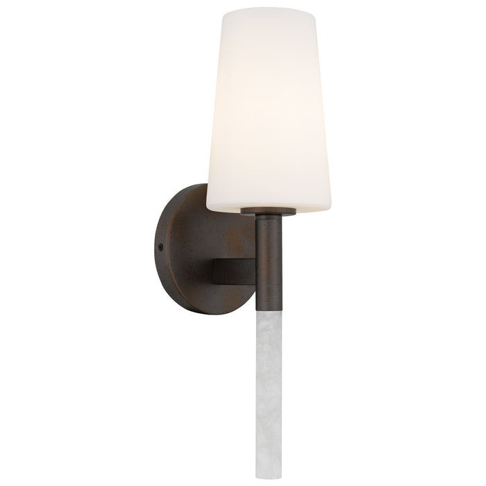 Myhouse Lighting Quoizel - ELOU8705IN - One Light Wall Sconce - Eloura - Iron Gate