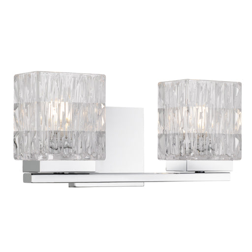 Myhouse Lighting Quoizel - ESTE8613C - Two Light Vanity - Estelle - Polished Chrome
