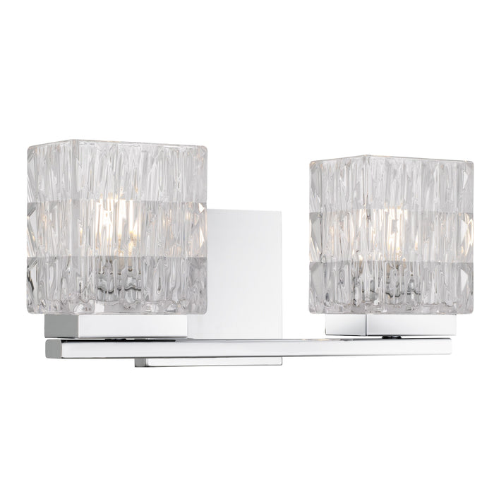Myhouse Lighting Quoizel - ESTE8613C - Two Light Vanity - Estelle - Polished Chrome