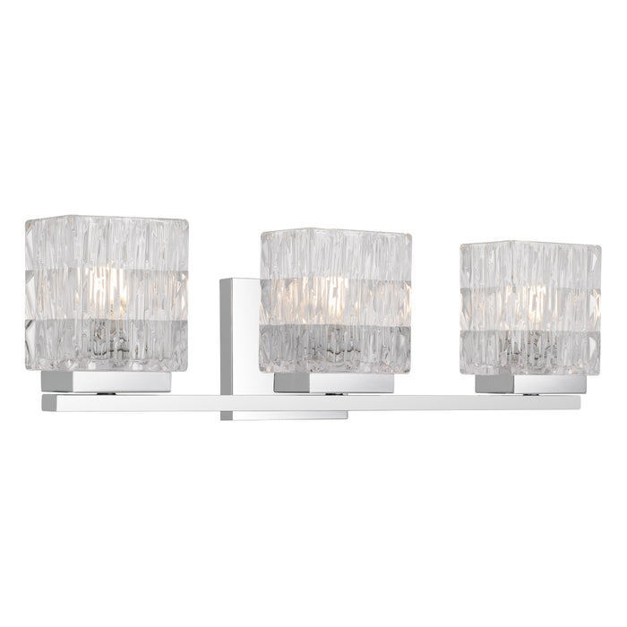 Myhouse Lighting Quoizel - ESTE8621C - Three Light Vanity - Estelle - Polished Chrome