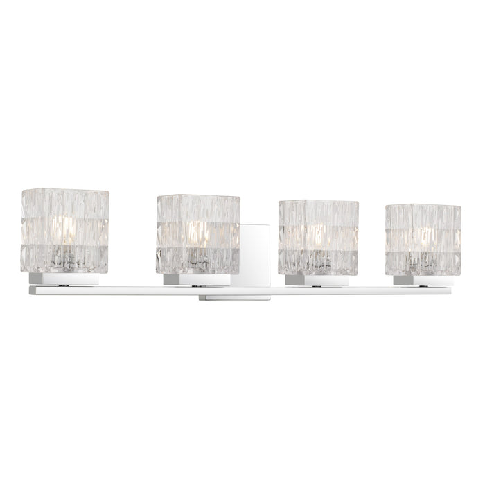 Myhouse Lighting Quoizel - ESTE8629C - Four Light Vanity - Estelle - Polished Chrome