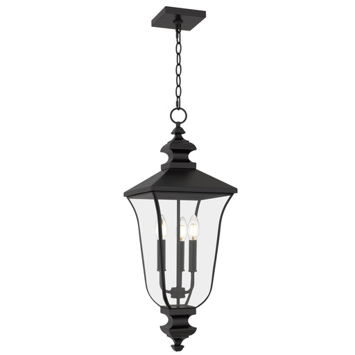 Myhouse Lighting Quoizel - FARL1910MBK - Three Light Outdoor Hanging Lantern - Farley - Matte Black