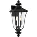 Myhouse Lighting Quoizel - FARL8408MBK - Two Light Outdoor Wall Lantern - Farley - Matte Black