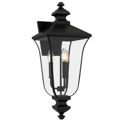 Myhouse Lighting Quoizel - FARL8410MBK - Three Light Outdoor Wall Lantern - Farley - Matte Black