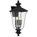 Myhouse Lighting Quoizel - FARL8412MBK - Four Light Outdoor Wall Lantern - Farley - Matte Black