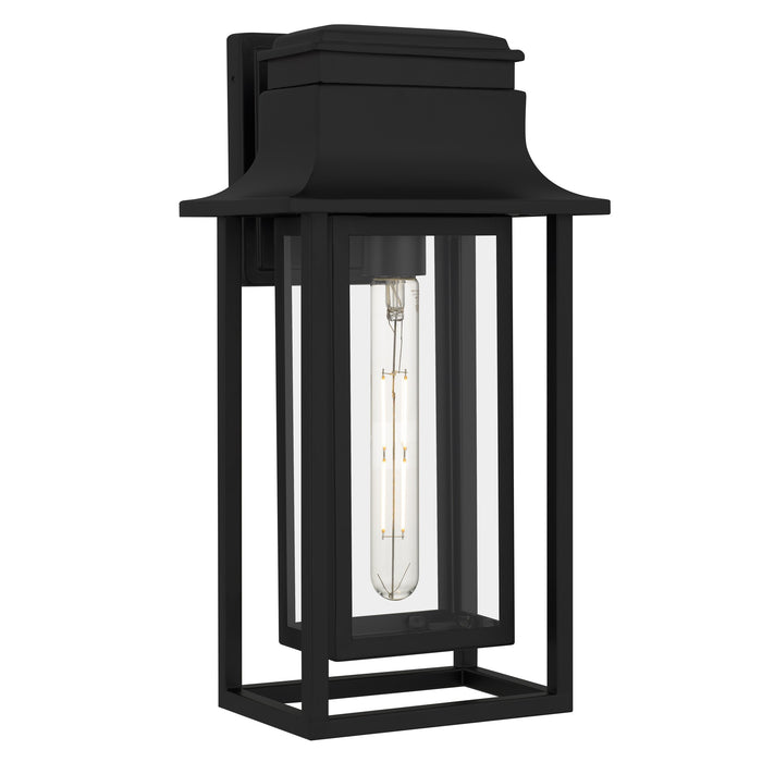 Myhouse Lighting Quoizel - GARN8408MBK - One Light Outdoor Wall Lantern - Garner - Matte Black