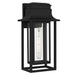 Myhouse Lighting Quoizel - GARN8408MBK - One Light Outdoor Wall Lantern - Garner - Matte Black
