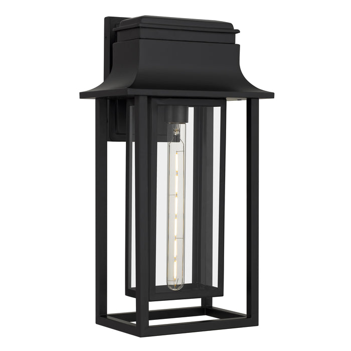 Myhouse Lighting Quoizel - GARN8410MBK - One Light Outdoor Wall Lantern - Garner - Matte Black