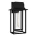 Myhouse Lighting Quoizel - GARN8412MBK - One Light Outdoor Wall Lantern - Garner - Matte Black