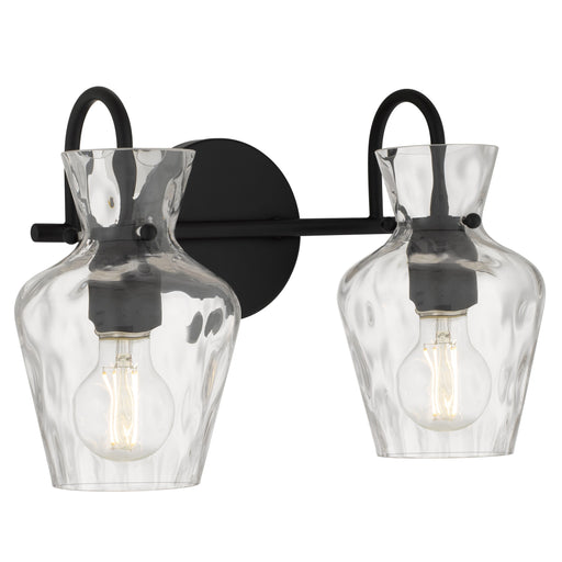 Myhouse Lighting Quoizel - HLL8614MBK - Two Light Vanity - Hollis - Matte Black