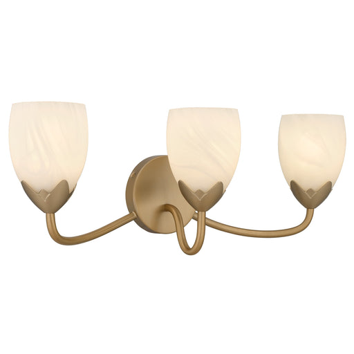 Myhouse Lighting Quoizel - JACO8624BGD - Three Light Vanity - Jacobs - Bronze Gold