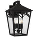 Myhouse Lighting Quoizel - JAX8410WT - Four Light Outdoor Wall Lantern - Jaxon - Western Bronze