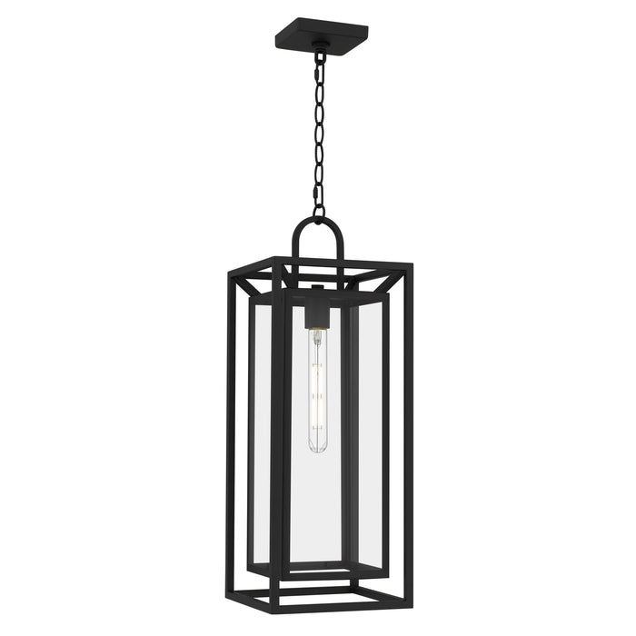 Myhouse Lighting Quoizel - JAY1909MBK - One Light Outdoor Hanging Lantern - Jayce - Matte Black