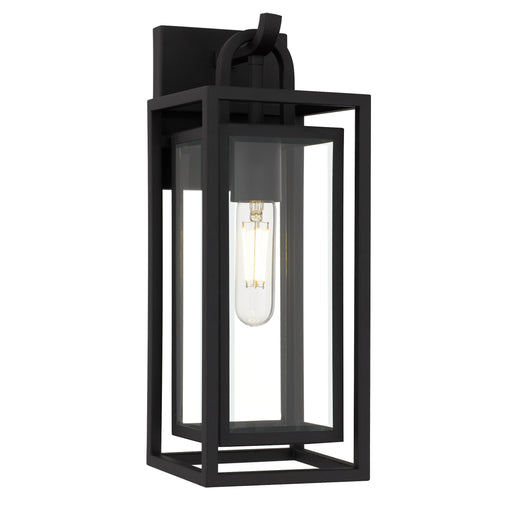 Myhouse Lighting Quoizel - JAY8406MBK - One Light Outdoor Wall Lantern - Jayce - Matte Black