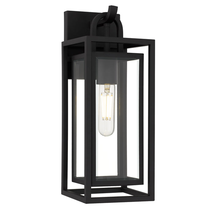 Myhouse Lighting Quoizel - JAY8406MBK - One Light Outdoor Wall Lantern - Jayce - Matte Black