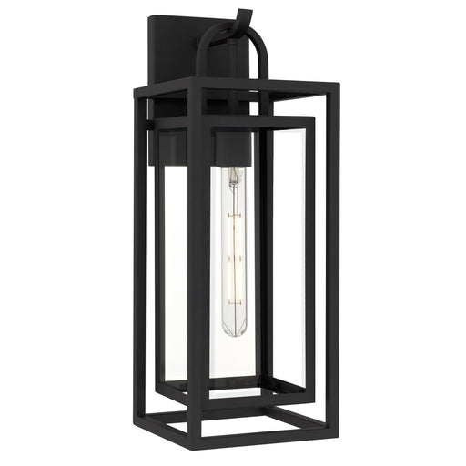 Myhouse Lighting Quoizel - JAY8407MBK - One Light Outdoor Wall Lantern - Jayce - Matte Black