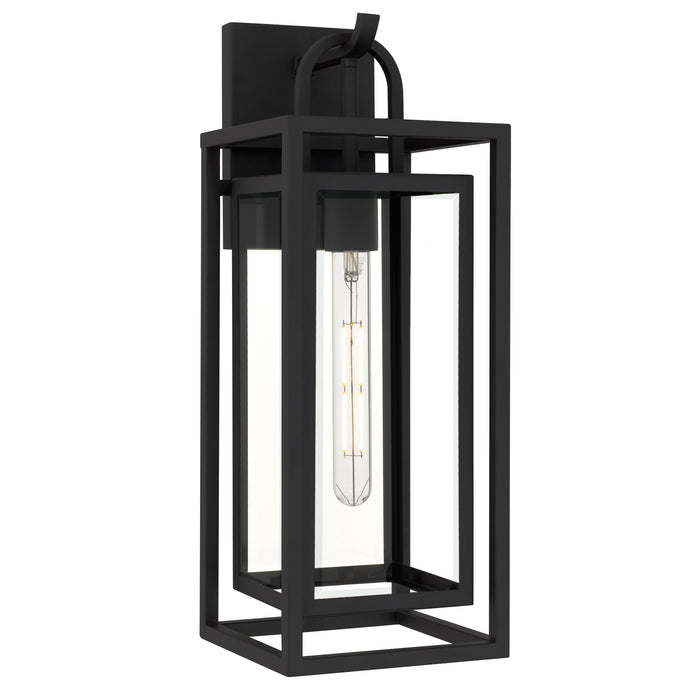 Myhouse Lighting Quoizel - JAY8407MBK - One Light Outdoor Wall Lantern - Jayce - Matte Black