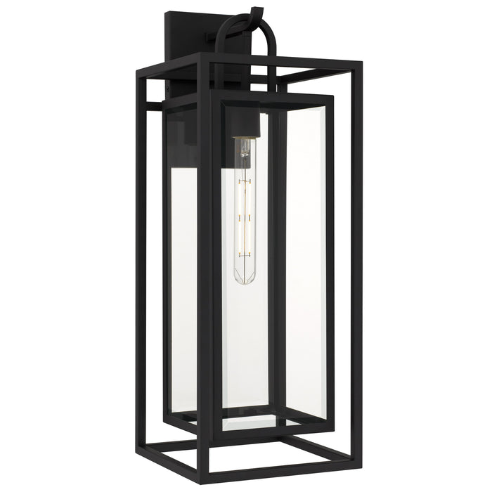Myhouse Lighting Quoizel - JAY8409MBK - One Light Outdoor Wall Lantern - Jayce - Matte Black