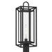 Myhouse Lighting Quoizel - JAY9009MBK - One Light Outdoor Post Lantern - Jayce - Matte Black