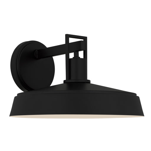Myhouse Lighting Quoizel - KAR8414MBK - One Light Outdoor Wall Lantern - Karson - Matte Black