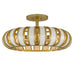 Myhouse Lighting Quoizel - KNIG1722SGD - Five Light Semi-Flush Mount - Knight - Soft Gold