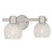 Myhouse Lighting Quoizel - LAY8616BN - Two Light Vanity - Layton - Brushed Nickel