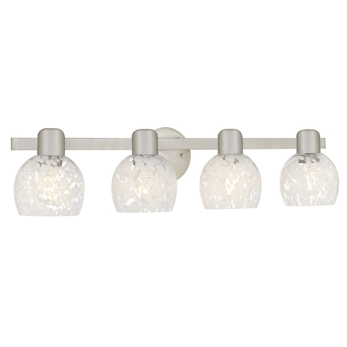 Myhouse Lighting Quoizel - LAY8630BN - Four Light Vanity - Layton - Brushed Nickel