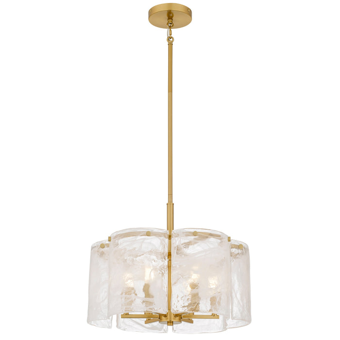 Myhouse Lighting Quoizel - MAI2818BRG - Six Light Pendant - Maisie - Brushed Gold