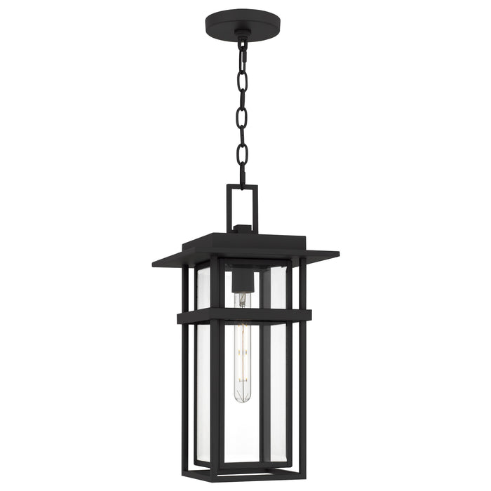 Myhouse Lighting Quoizel - MORG1910EK - One Light Outdoor Hanging Lantern - Morgan - Earth Black