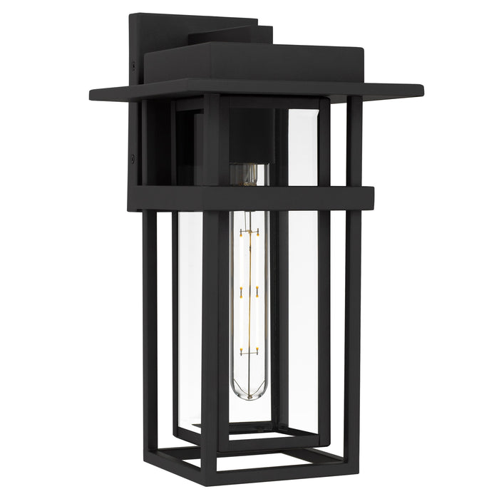 Myhouse Lighting Quoizel - MORG8408EK - One Light Outdoor Wall Lantern - Morgan - Earth Black