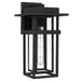 Myhouse Lighting Quoizel - MORG8408EK - One Light Outdoor Wall Lantern - Morgan - Earth Black
