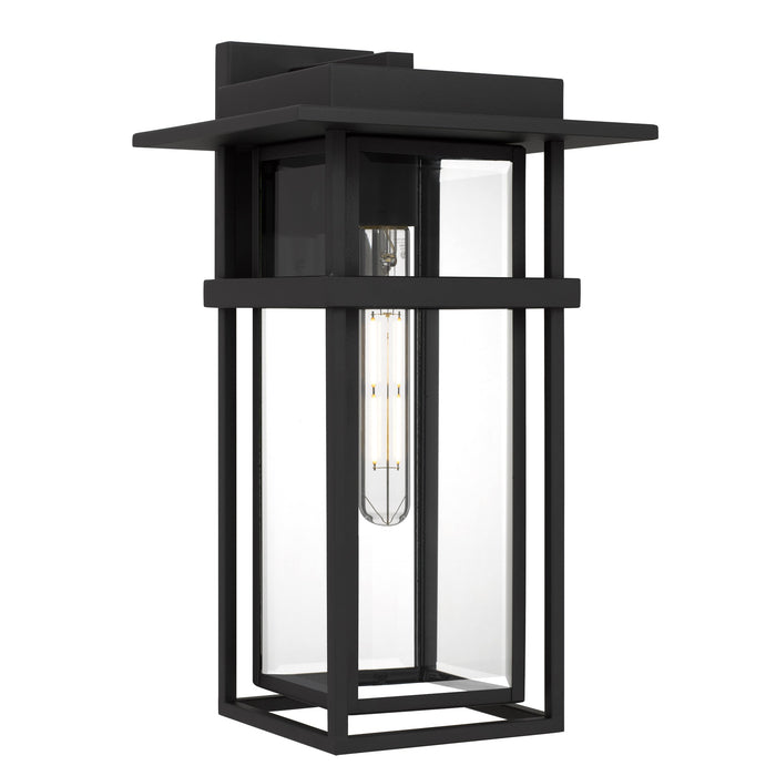 Myhouse Lighting Quoizel - MORG8410EK - One Light Outdoor Wall Lantern - Morgan - Earth Black