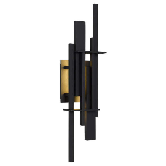 Myhouse Lighting Quoizel - NEWT8406EK - LED Outdoor Wall Lantern - Newton - Earth Black