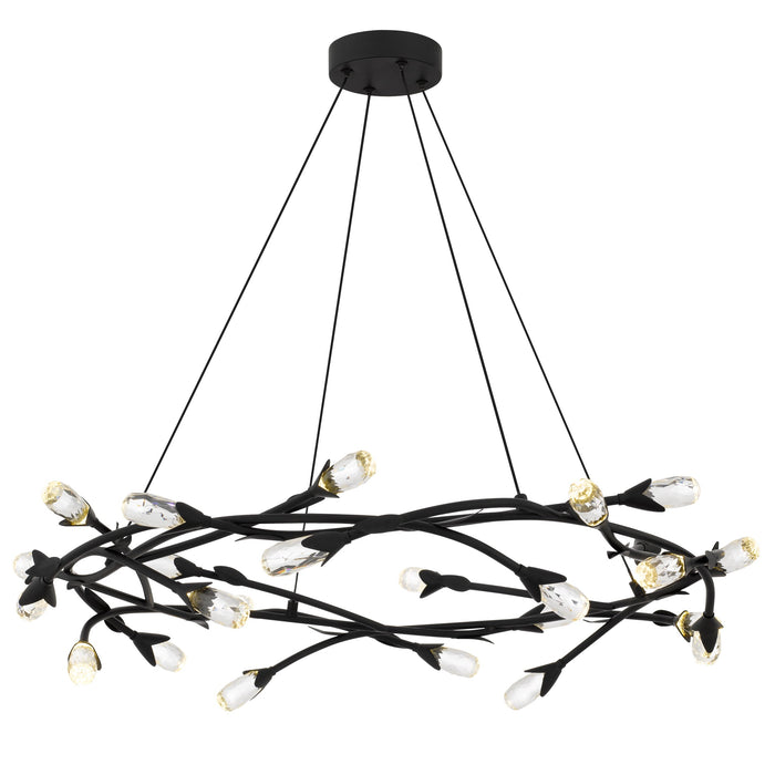 Myhouse Lighting Quoizel - PCCOR2832MBK - LED Pendant - Cora - Matte Black