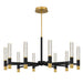 Myhouse Lighting Quoizel - PCDAV5040BRG - LED Chandelier - Davies - Brushed Gold
