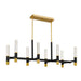 Myhouse Lighting Quoizel - PCDAV844BRG - LED Island Pendant - Davies - Brushed Gold